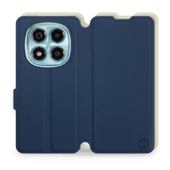 Phone Case Xiaomi Redmi Note 14 Pro 4G - Design Navy with Platinum