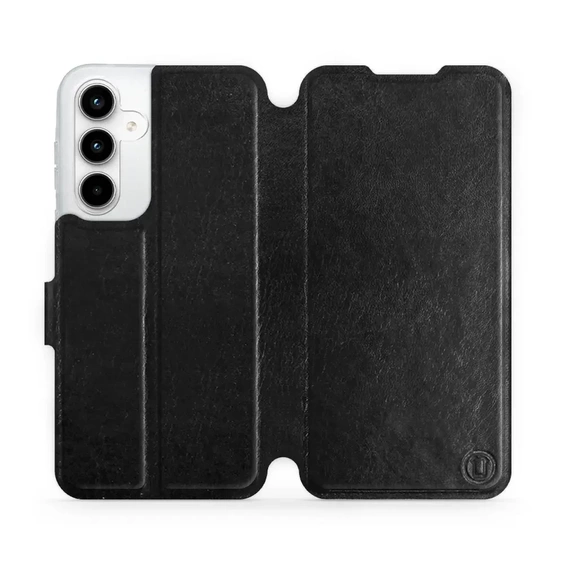 Phone Case Samsung Galaxy A35 5G - Design Black&Orange