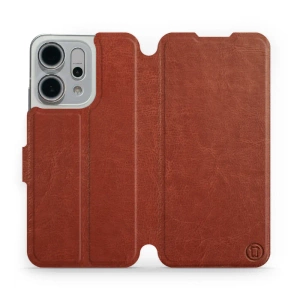 Hülle für OPPO Reno 14 5G - Farbe Brown&Orange