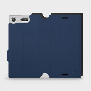 Phone Case Sony Xperia XZ1 Compact - Design Navy with Black