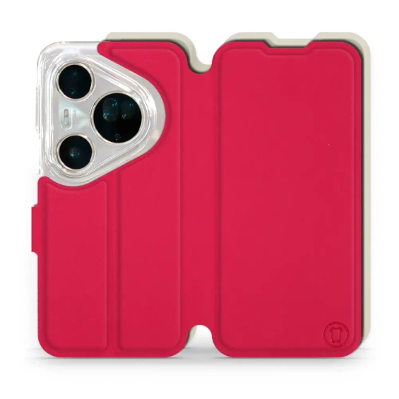 Phone Case Huawei Pura 80 Ultra - Design Red with Platinum