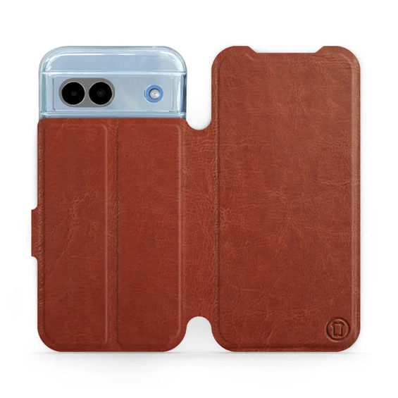 Phone Case Google Pixel 8A - Design Brown&Gray