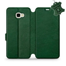 Phone Case Samsung Galaxy J4 Plus 2018 - Design Green Leather