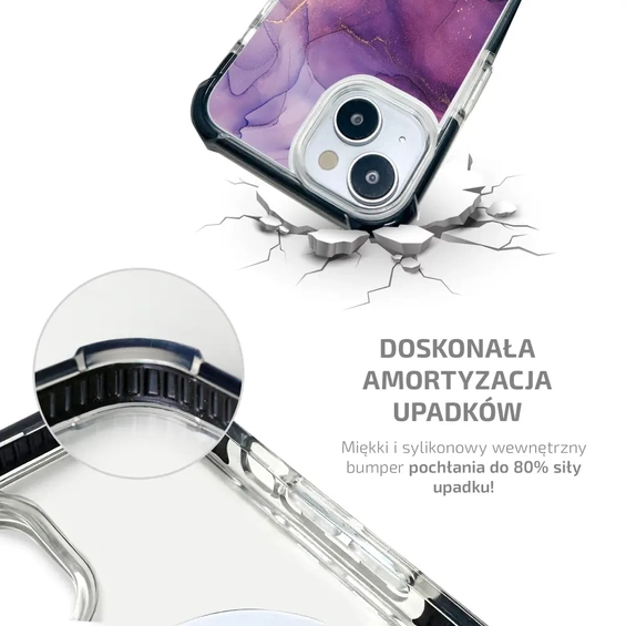 Etui MagSafe Elite Bumper Apple iPhone 16 - wzór D020D