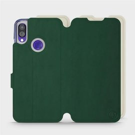 Phone Case Xiaomi Redmi Note 7 - Design Green with Platinum