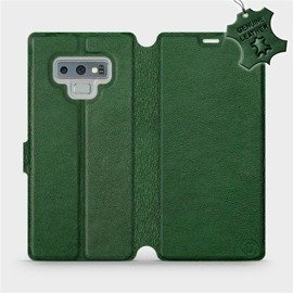 Hülle für Samsung Galaxy Note 9 - Farbe Green Leather