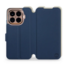 Hülle für Xiaomi 15T Pro - Farbe Marineblau mit Platin