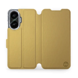 Phone Case Xiaomi POCO F7 - Design Gold&Gray