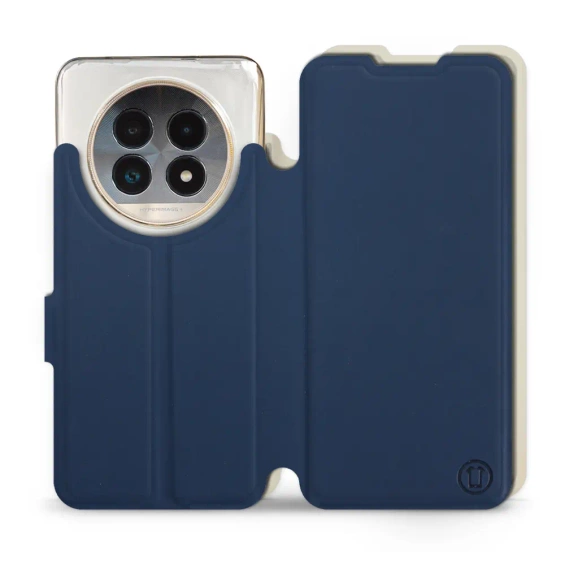 Phone Case Realme 13 Pro Plus - Design Navy with Platinum