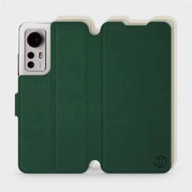 Phone Case Xiaomi 12 - Design Green with Platinum