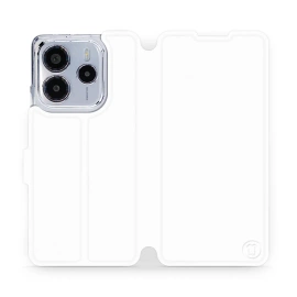 Phone Case Xiaomi Redmi Note 14 4G - Design White&Gray