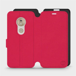 Phone Case Motorola Moto G7 Play - Design Red with Black