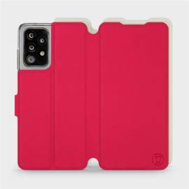 Phone Case Samsung Galaxy A52S 5G - Design Red with Platinum