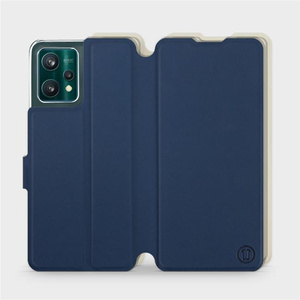 Phone Case Realme 9 Pro - Design Navy with Platinum
