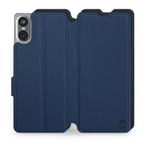 Etui Soft Touch do Sony Xperia 10 VI - wzór Głęboki granat z czernią