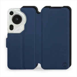 Hülle für Huawei Pura 70 Ultra - Farbe Marine mit Schwarz