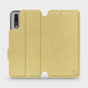 Phone Case Huawei P20 - Design Gold&Orange