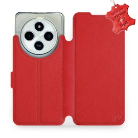 Phone Case Xiaomi POCO C75 - Design Red Leather