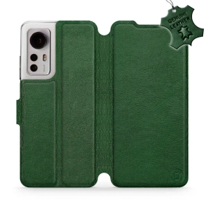 Hülle für Xiaomi 12 - Farbe Green Leather