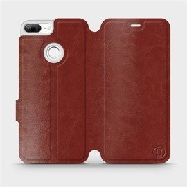 Hülle für Huawei Honor 9 Lite - Farbe Brown&Orange