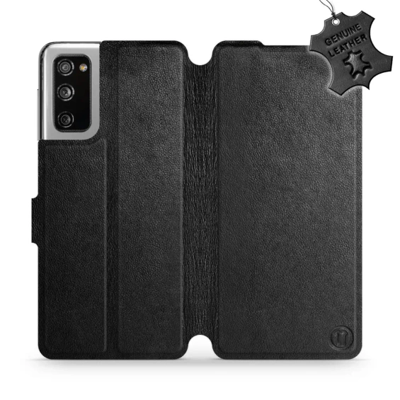 Phone Case Samsung Galaxy S20 FE - Design Black Leather