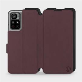 Phone Case Xiaomi Redmi Note 11 - Design Burgundy with Black