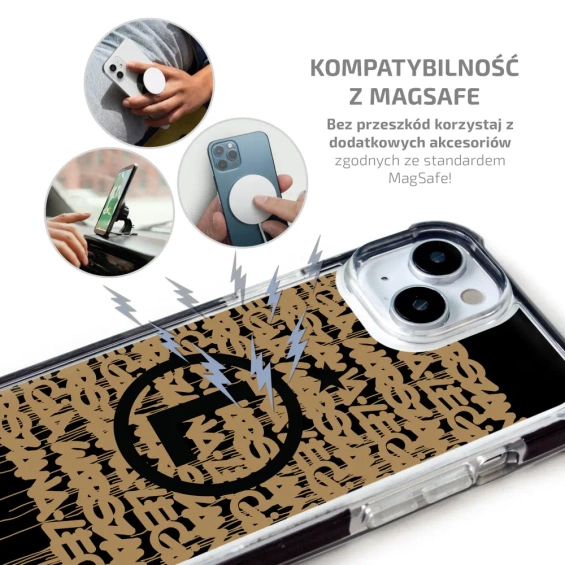 Etui MagSafe Elite Bumper Apple iPhone X - wzór D05LW