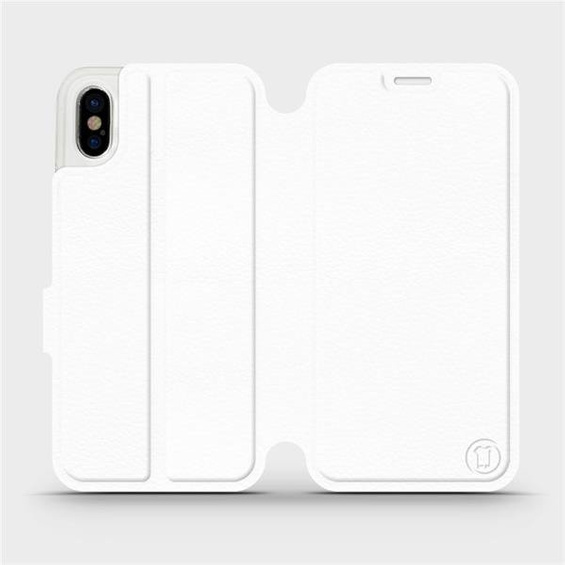 Etui do Apple iPhone X - wzór White&Gray