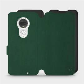 Phone Case Motorola Moto G7 - Design Green with Black