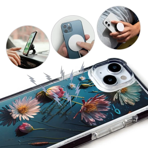 Etui MagSafe Elite Bumper Apple iPhone 16 - wzór D014D