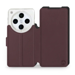 Phone Case OPPO Find X8 Pro - Design Burgundy with Black