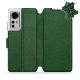 Hülle für Xiaomi 12 - Farbe Green Leather