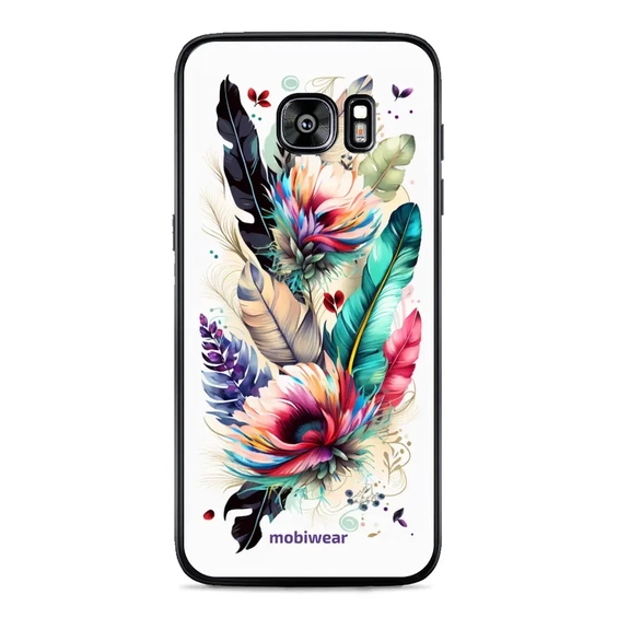 Phone Glossy Case Samsung Galaxy S7 Edge - Design G017G