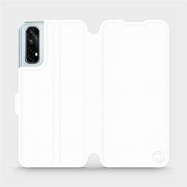 Phone Case Realme 7 - Design White&Orange