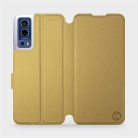 Phone Case Vivo Y72 5G - Design Gold&Orange