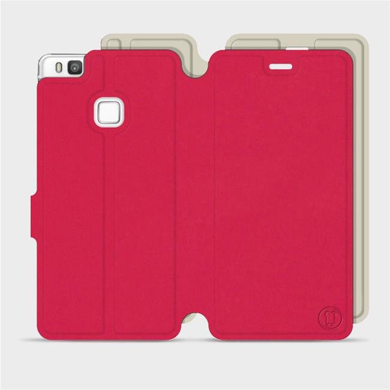 Phone Case Huawei P9 Lite - Design Red with Platinum