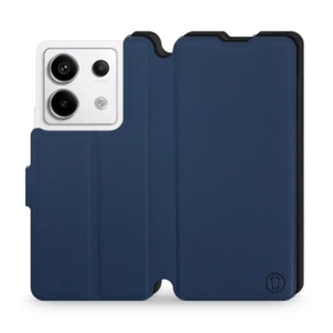 Etui Soft Touch do Xiaomi Redmi Note 13 PRO - wzór Głęboki granat z czernią