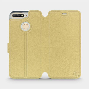 Phone Case Huawei Honor 7A - Design Gold&Gray
