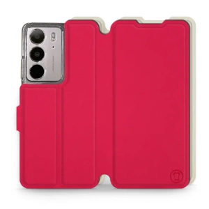 Phone Case Realme C75 - Design Red with Platinum