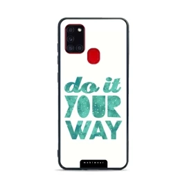 Phone Glossy Case Samsung Galaxy A21S - Design G080G