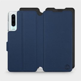 Phone Case Huawei P30 - Design Navy with Black