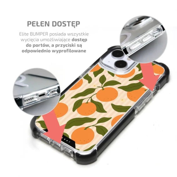 Case MagSafe Elite Bumper for Apple iPhone 16 Pro Max - Design DP82D