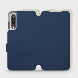 Phone Case Xiaomi Mi 9 - Design Navy with Platinum