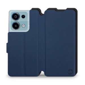 Etui Soft Touch do Xiaomi Redmi Note 13 Pro 4G - wzór Głęboki granat z czernią