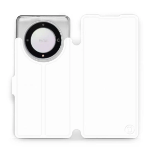 Phone Case Huawei Honor Magic5 Lite 5G - Design White&Orange