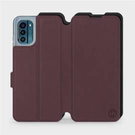 Phone Case Nokia G21 - Design Burgundy with Black