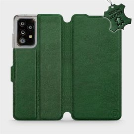Phone Case Samsung Galaxy A52 - Design Green Leather