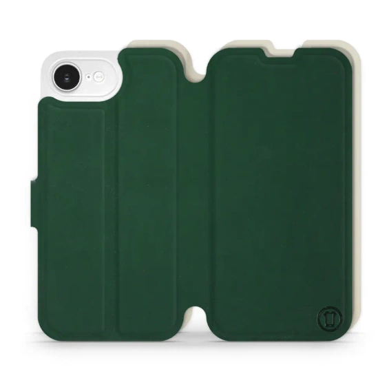 Phone Case Apple iPhone 16e - Design Green with Platinum