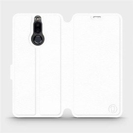 Etui do Huawei Mate 10 Lite - wzór White&Orange