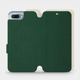 Phone Case Huawei Honor 10 - Design Green with Platinum